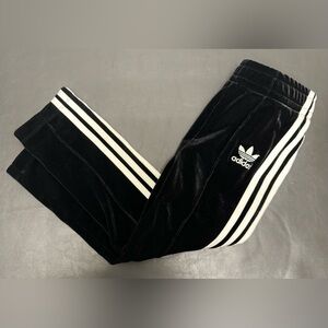 Kid's Adidas Velvet Sweatpants